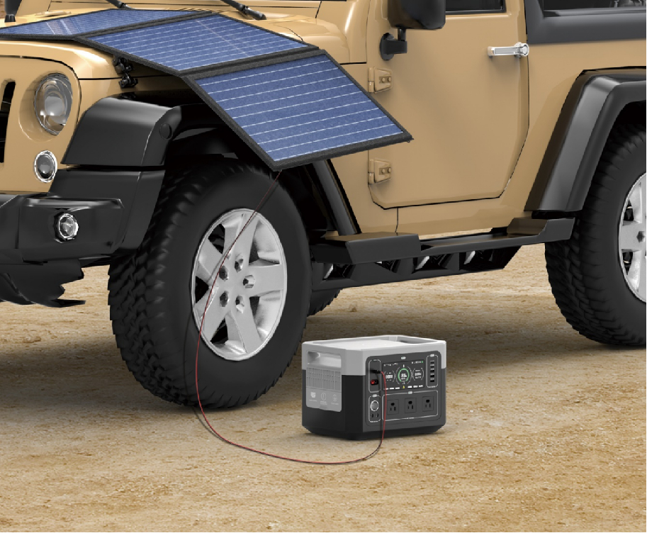 2000W High Capacity Solar Generator For Multi Way Charging