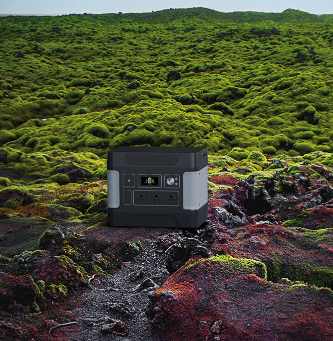 1000W слънчев генератор с дълбок цикъл за мобилно зареждане