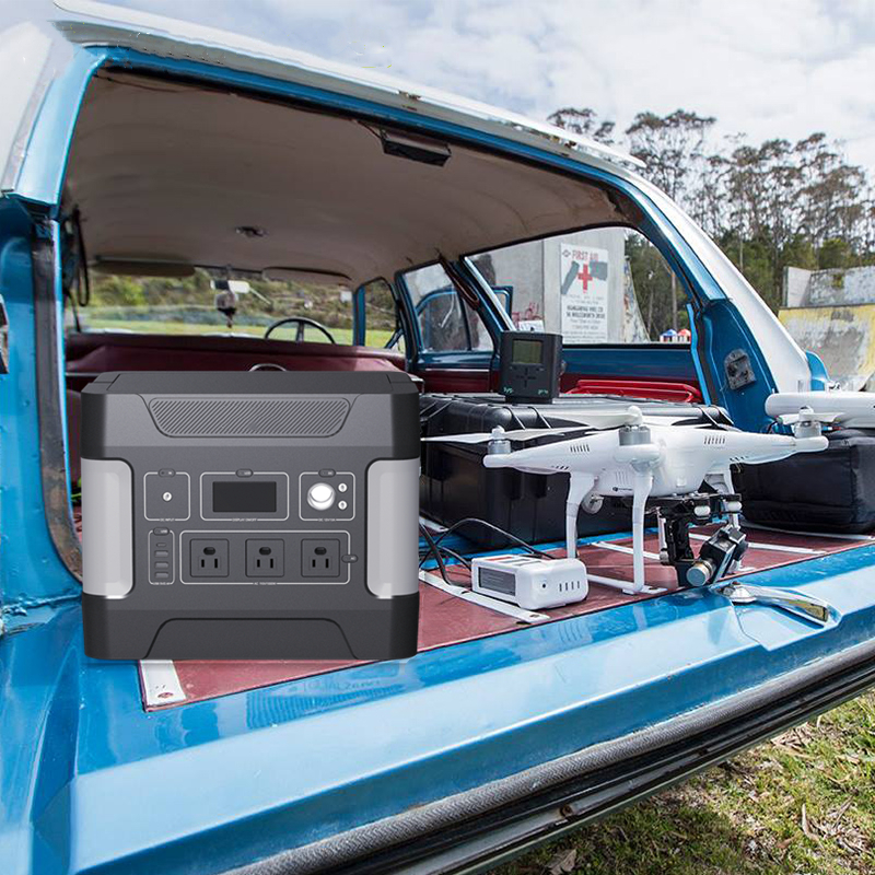 1000W слънчев генератор с дълбок цикъл за мобилно зареждане